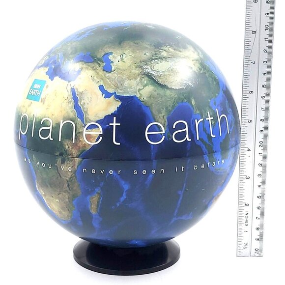 BBC Planet Earth 6 DVD Set 8 inch Storage Globe Limited Edition 16025 of 50000 - Picture 7 of 8